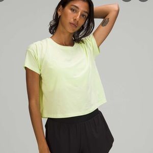NEW Lululemon Cates Tee Crispin Green